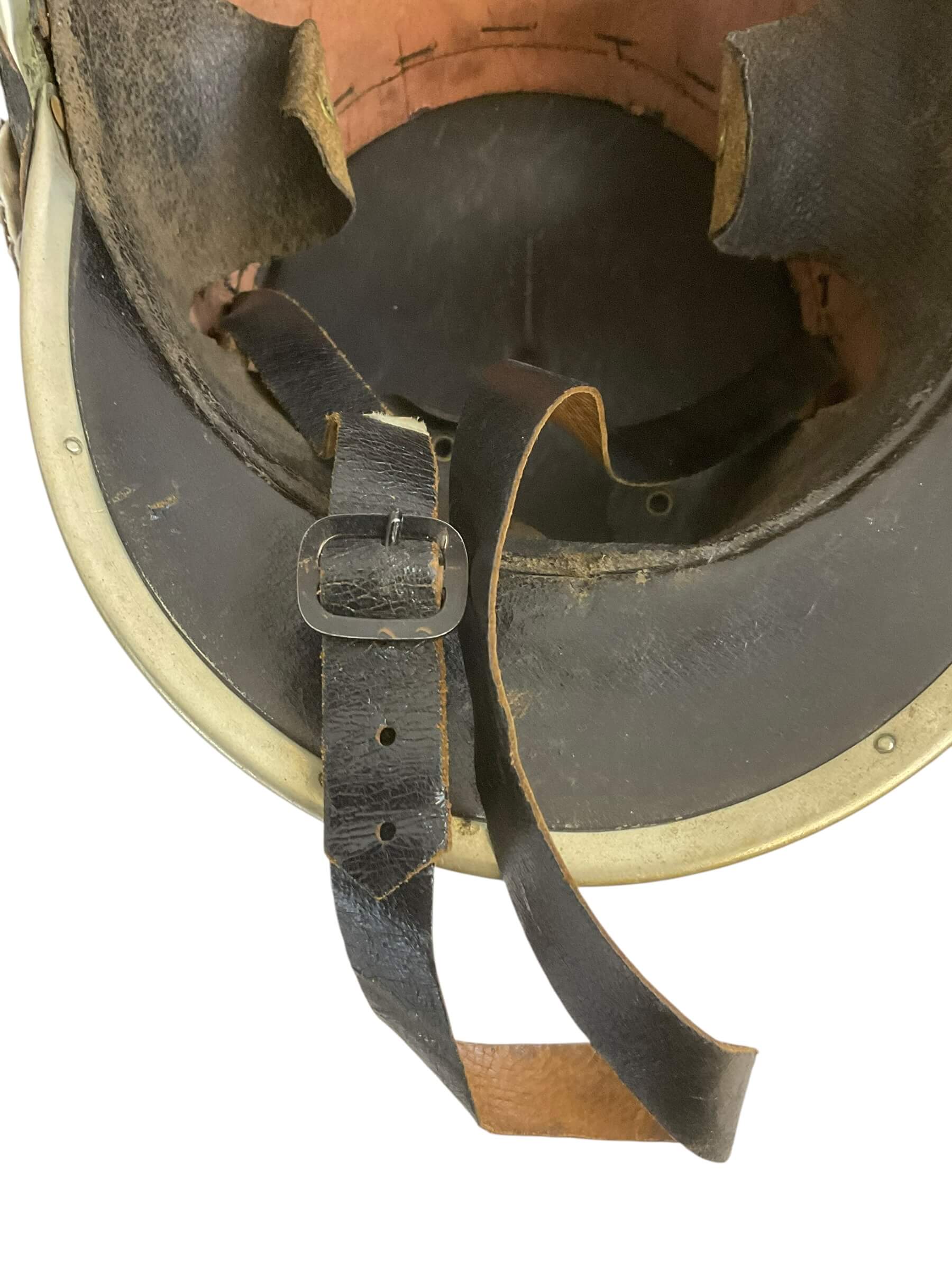 Pre WW1 Swiss Cavalry Officer Shako Helmet c1900 Pre WW1 Swiss Cavalry Officer Shako Helmet c1900