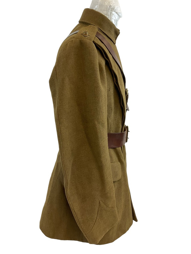 WW1 Canadian Royal Flying Corps Officers Maternity Jacket Boots Pants Grouping Attributed WW1 Canadian Royal Flying Corps Officers Maternity Jacket Boots Pants Grouping Attributed