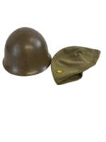 WW2 Japanese Army Type 90 Combat Helmet with Fabric Cover Complete with Liner