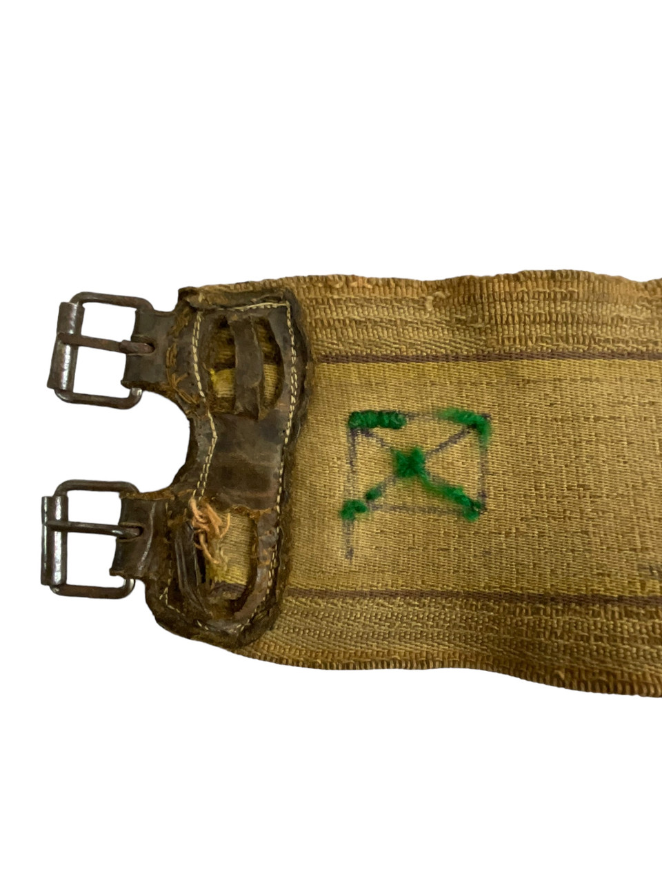 WW1 Italian Patriotic 1914 Dated Embroidered Stable Belt WW1 Italian Patriotic 1914 Dated Embroidered Stable Belt