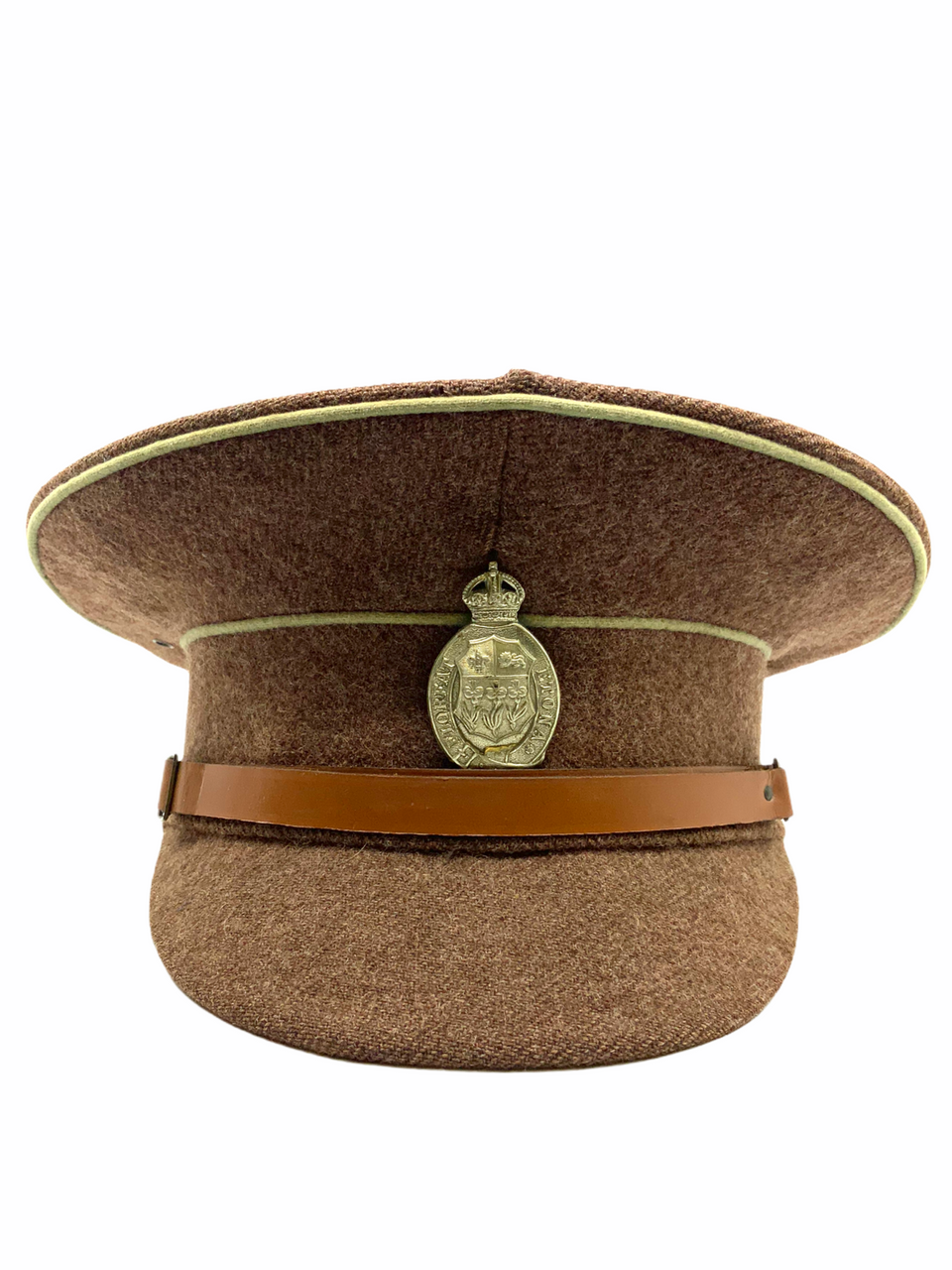 Pre WW2 British Eaton Rifles Officer Training Corps Peak Cap OTC Pre WW2 British Eaton Rifles Officer Training Corps Peak Cap OTC