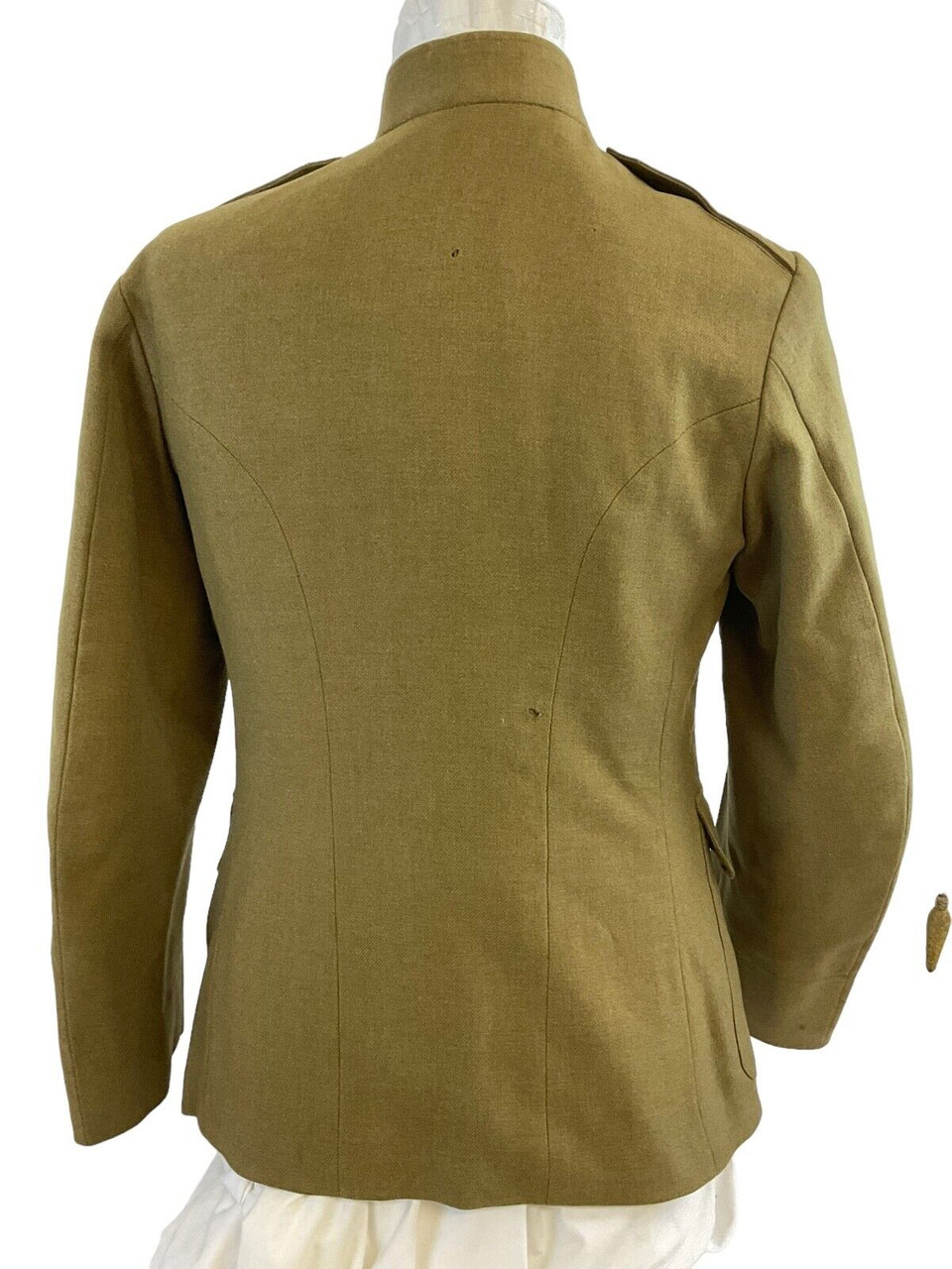 WW1 US AEF General Headquarters Sergeant Quartermaster Disc Collar Uniform Tunic WW1 US AEF General Headquarters Sergeant Quartermaster Disc Collar Uniform Tunic