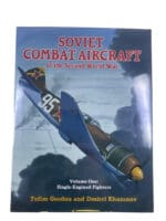 WW2 Russian Soviet Combat Aircraft Fighters Volume 1 HC Reference Book