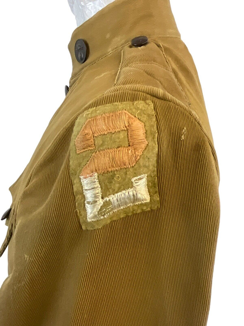 WW1 US AEF 2nd Army Sergeants Ordnance Corps Collar Uniform Tunic WW1 US AEF 2nd Army Sergeants Ordnance Corps Collar Uniform Tunic