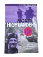 WW2 British Montys Highlanders 51st Highland Division Hardcover Reference Book