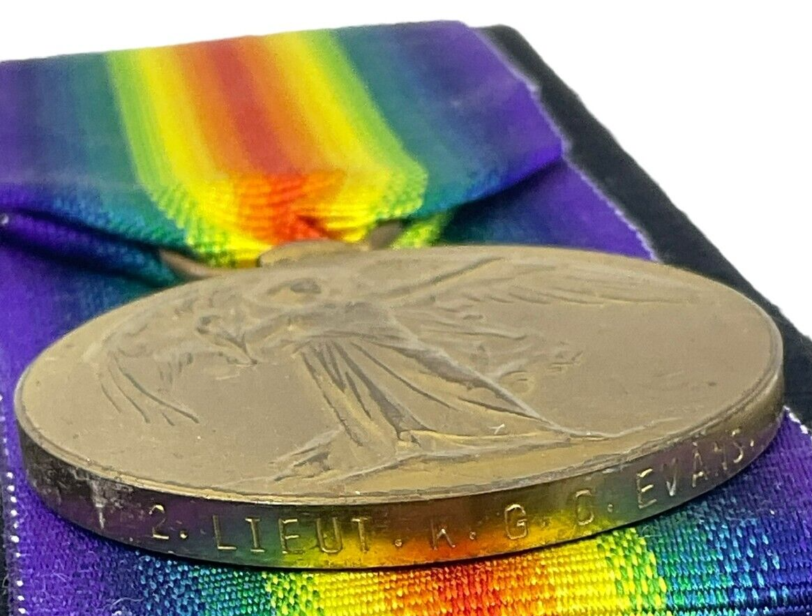 WW1 Canadian CEF 19th Btn British Officers Casualty Medal Group Trio 6th KSLI WW1 Canadian CEF 19th Btn British Officers Casualty Medal Group Trio 6th KSLI