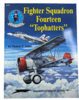 WW2 US USN USMC Fighter Squadron Fourteen Tophatters Squadron Signal Reference Book