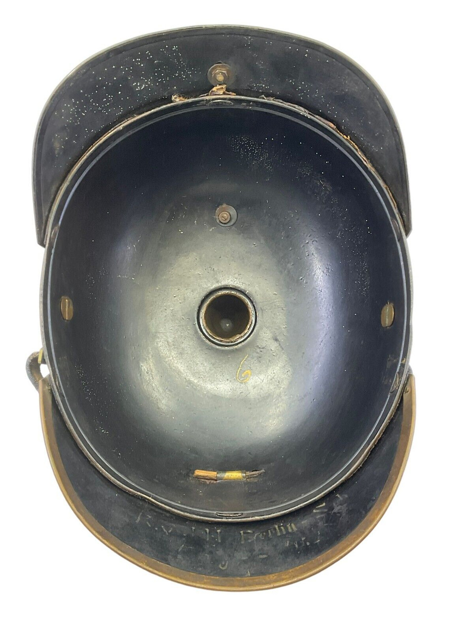 WW1 Imperial German Prussian Kit Tin Helmet with REPRODUCTION Chin Strap WW1 Imperial German Prussian Kit Tin Helmet with REPRODUCTION Chin Strap