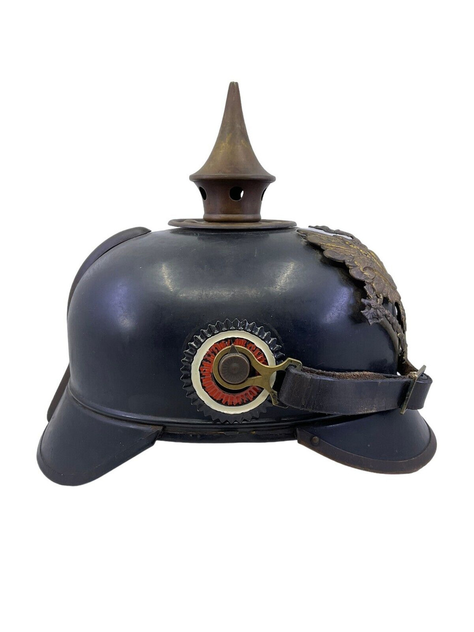 WW1 Imperial German Prussian Kit Tin Helmet with REPRODUCTION Chin Strap WW1 Imperial German Prussian Kit Tin Helmet with REPRODUCTION Chin Strap