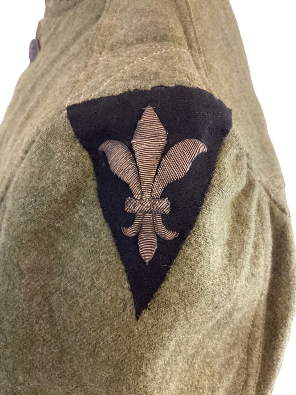 WW1 US AEF District of Paris Medical Corps Collar Uniform Tunic Named UK Made WW1 US AEF District of Paris Medical Corps Collar Uniform Tunic Named UK Made