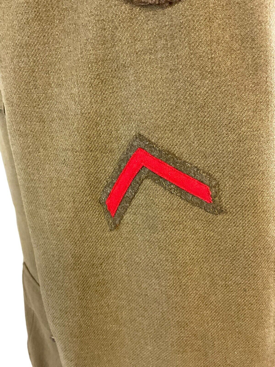 WW1 US AEF General Headquarters Sergeant Quartermaster Disc Collar Uniform Tunic WW1 US AEF General Headquarters Sergeant Quartermaster Disc Collar Uniform Tunic