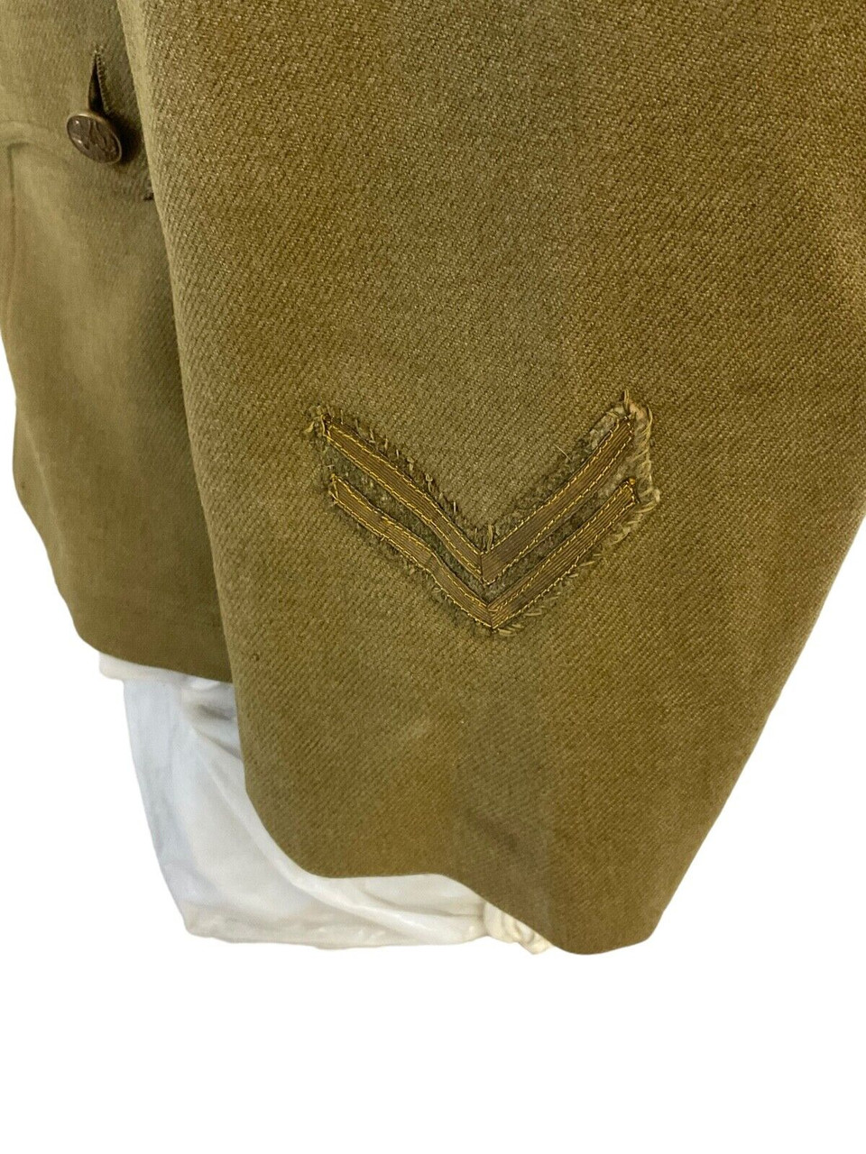 WW1 US AEF General Headquarters Sergeant Quartermaster Disc Collar Uniform Tunic WW1 US AEF General Headquarters Sergeant Quartermaster Disc Collar Uniform Tunic