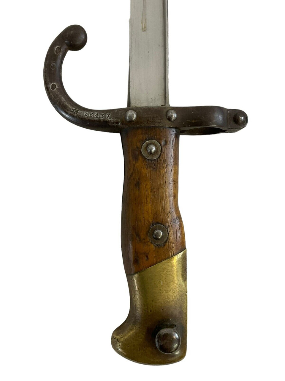 French Army Gras Bayo 1874 Dated Matching Numbers French Army Gras Bayo 1874 Dated Matching Numbers