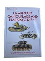 WW2 US Armour Camouflage and Markings 1917-45 Osprey Soft Cover Reference Book