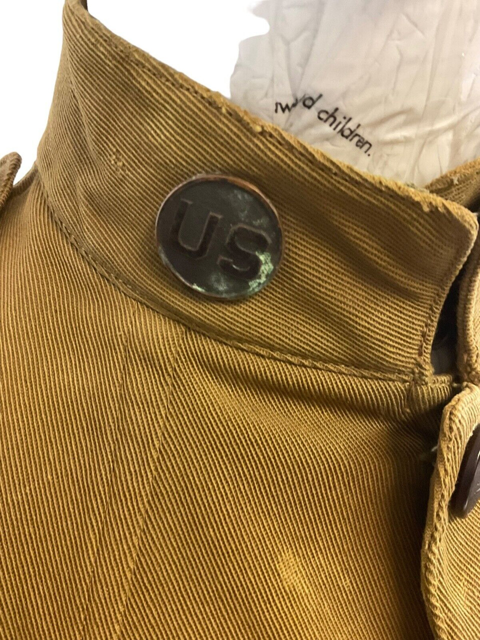 WW1 US AEF 2nd Army Sergeants Ordnance Corps Collar Uniform Tunic WW1 US AEF 2nd Army Sergeants Ordnance Corps Collar Uniform Tunic