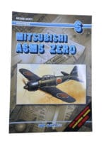 WW2 Japanese Mitsubishi A6M5 Zero Aircraft Soft Cover Reference Book
