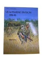 WW2 US USMC 1st Marine Division Osprey Vanguard 8 Softcover Reference Book