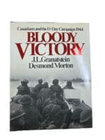 WW2 Canadian Bloody Victory D-Day Campaign Hardcover Reference Book