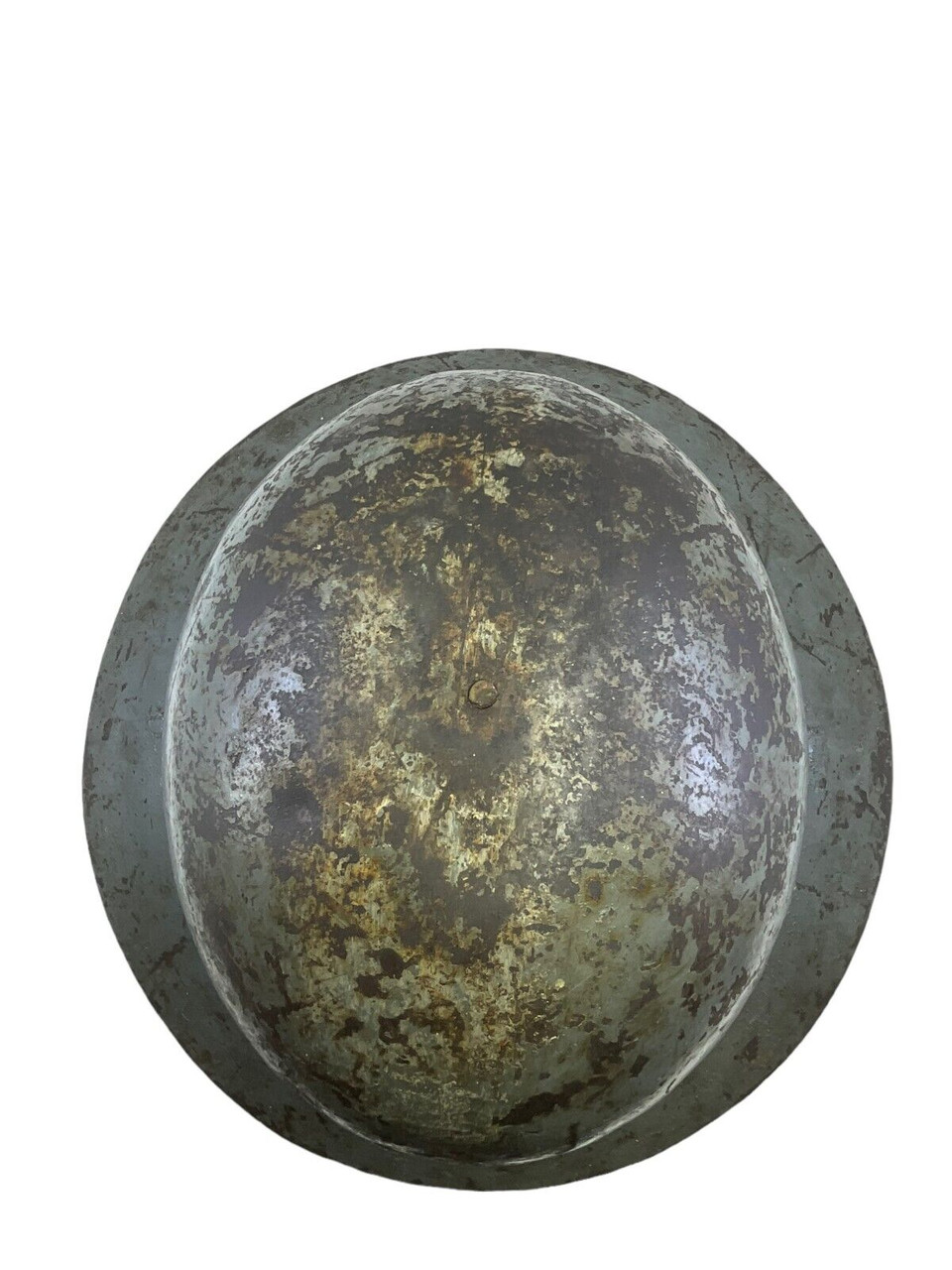 WW1 Canadian Engineers CE 3rd Division Raw Edge Brodie Helmet WW1 Canadian Engineers CE 3rd Division Raw Edge Brodie Helmet