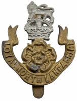 WW2 British Army Loyal North Lancashire Regiment Cap Badge (2)
