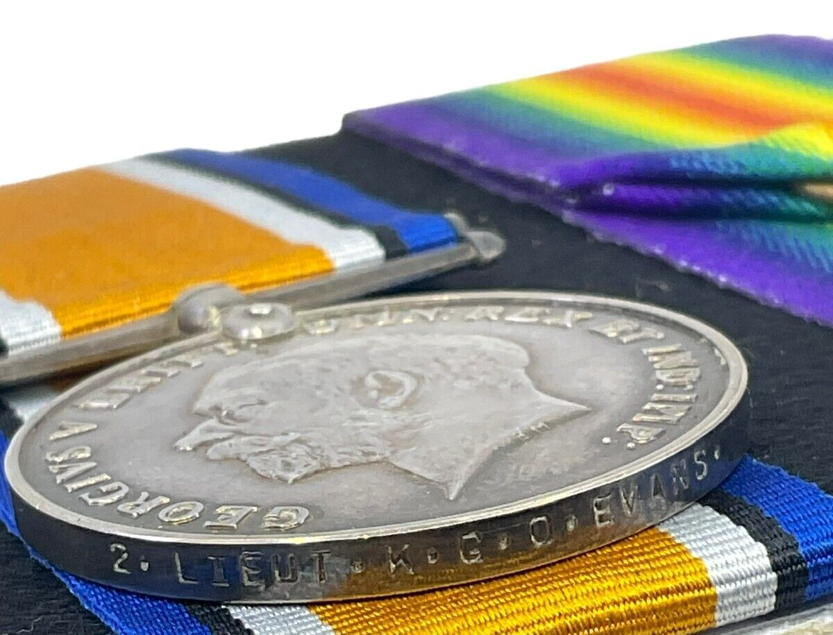 WW1 Canadian CEF 19th Btn British Officers Casualty Medal Group Trio 6th KSLI WW1 Canadian CEF 19th Btn British Officers Casualty Medal Group Trio 6th KSLI