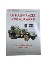WW2 US Half Tracks of WW2 Osprey Vanguard No 31 Softcover Reference Book
