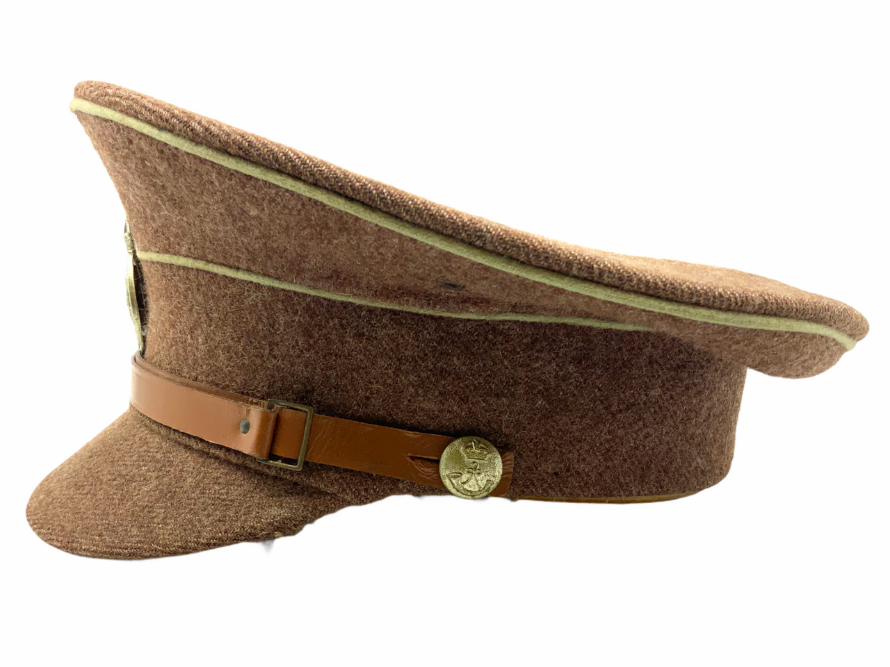 Pre WW2 British Eaton Rifles Officer Training Corps Peak Cap OTC Pre WW2 British Eaton Rifles Officer Training Corps Peak Cap OTC