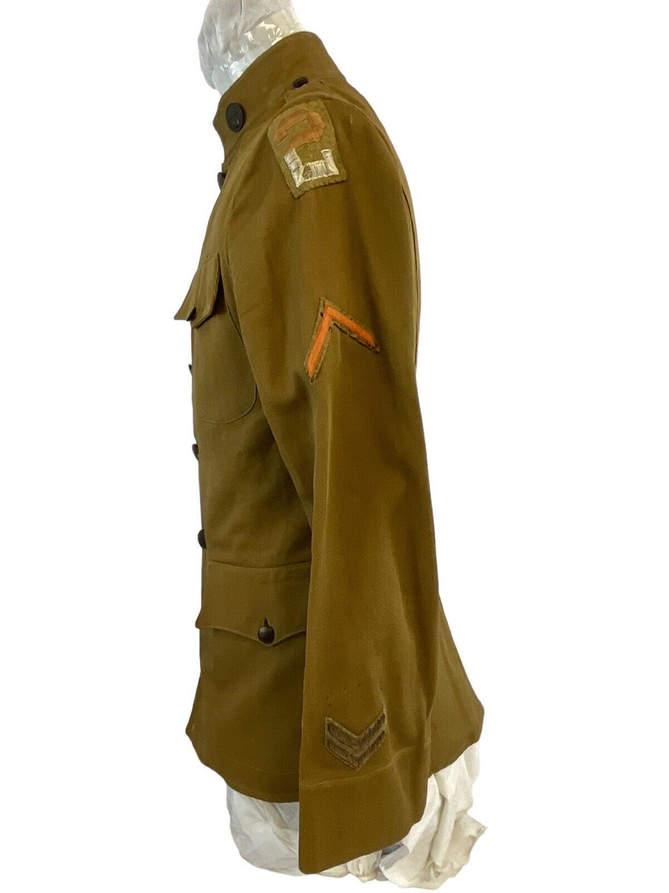 WW1 US AEF 2nd Army Sergeants Ordnance Corps Collar Uniform Tunic WW1 US AEF 2nd Army Sergeants Ordnance Corps Collar Uniform Tunic