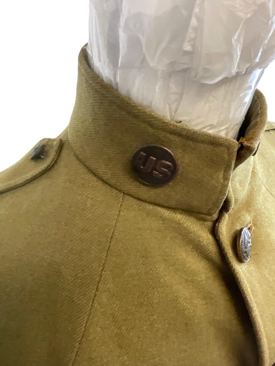 WW1 US AEF Advanced Sector Sergeant Medical Corps Collar Uniform Tunic WW1 US AEF Advanced Sector Sergeant Medical Corps Collar Uniform Tunic