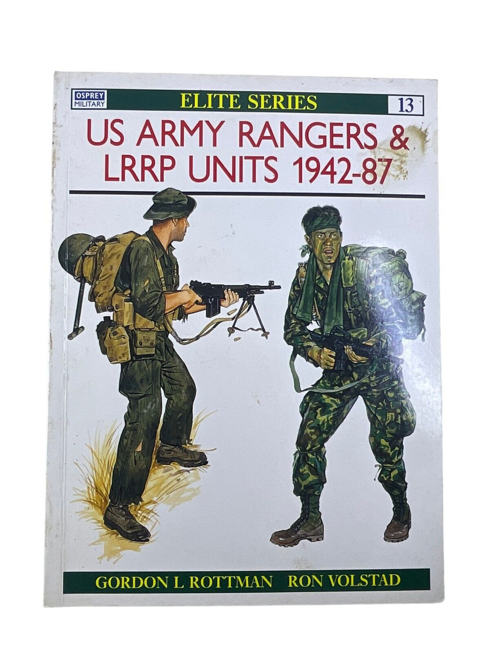 US Vietnam Army Rangers LRRP Units 1942 to 87 Osprey Elite No 13 Reference Book US Vietnam Army Rangers LRRP Units 1942 to 87 Osprey Elite No 13 Reference Book