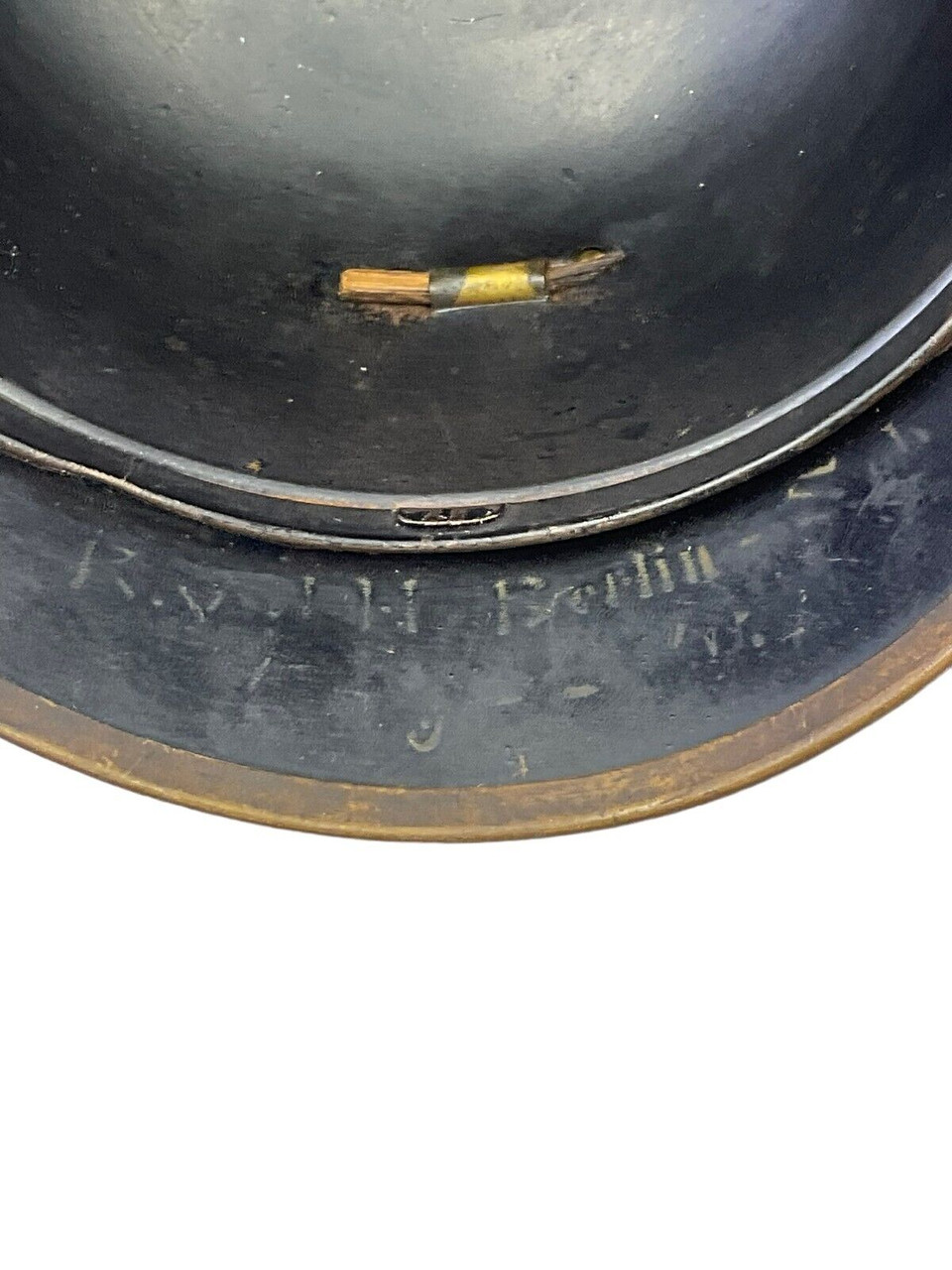 WW1 Imperial German Prussian Kit Tin Helmet with REPRODUCTION Chin Strap WW1 Imperial German Prussian Kit Tin Helmet with REPRODUCTION Chin Strap