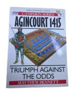 Agincourt 1415 Triumph Against the Odds Osprey Campaign No 9 SC Reference Book
