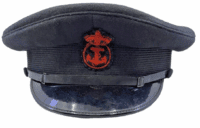 Canadian Navy RCN Petty Officers Peak Cap Hat 1952 Dated Size 7 1/8