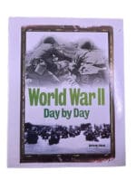 WW2 US British World War 2 Day by Day Antony Shaw Hardcover Reference Book