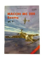 WW2 Italian Macchi MC 200 Saetta Aircraft Part 1 Soft Cover Reference Book