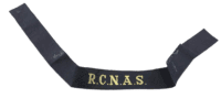 Royal Canadian Naval Air Service RCNAS Cap Tally Full Length