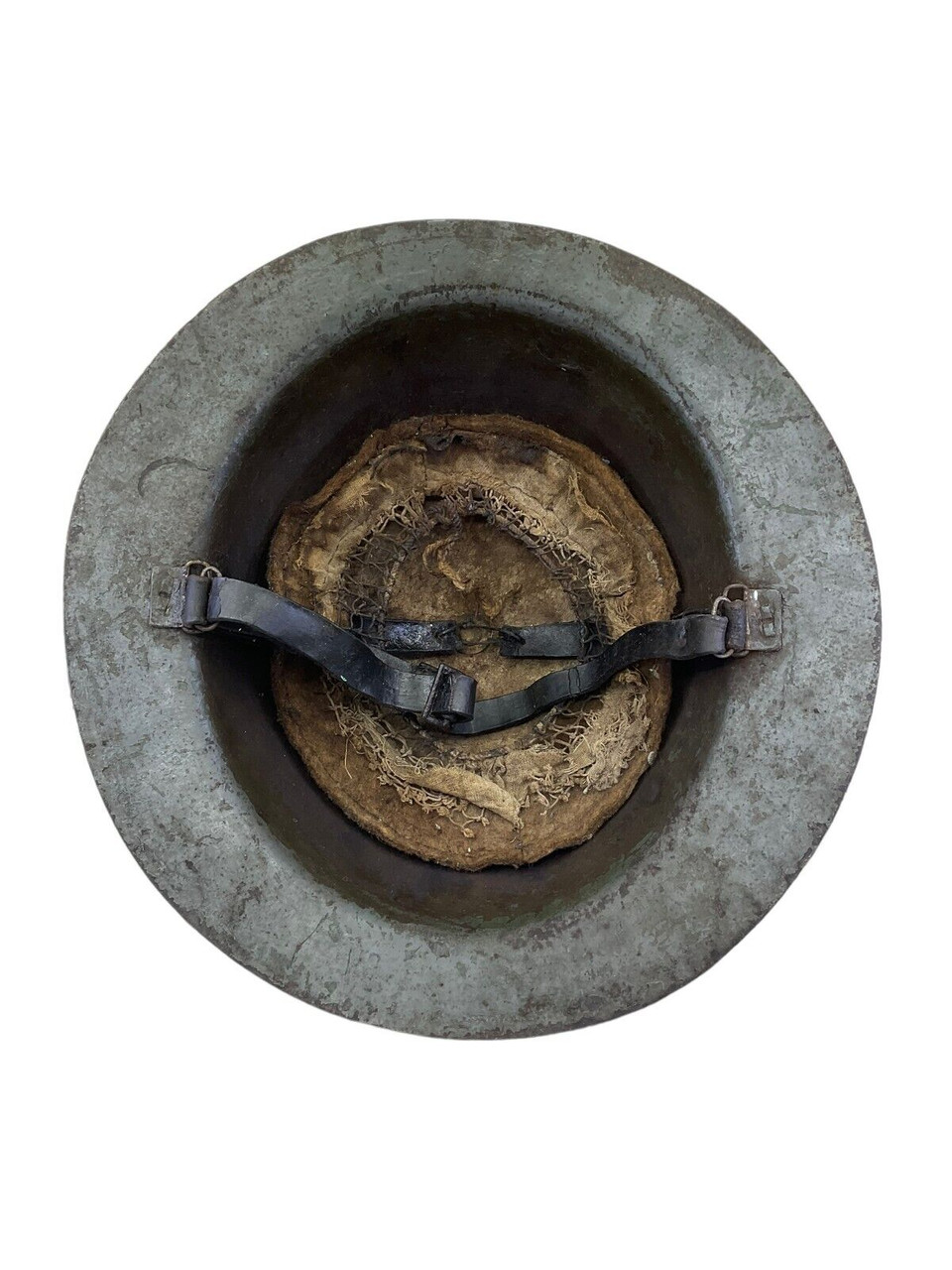 WW1 Canadian Engineers CE 3rd Division Raw Edge Brodie Helmet WW1 Canadian Engineers CE 3rd Division Raw Edge Brodie Helmet