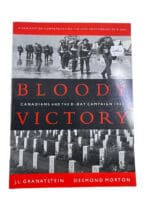 WW2 Canadian Bloody Victory D-Day Campaign Softcover Reference Book