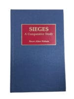 Sieges A Comparative Study Bruce Allen Watson Hardcover Reference Book