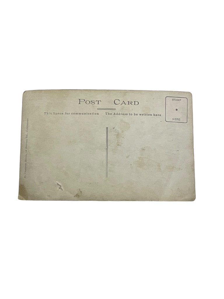 WW1 British Manchester Regiment Photo Postcard WW1 British Manchester Regiment Photo Postcard