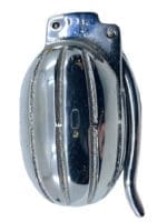 WW1 Canadian CEF #5 Throwing Practice Grenade Chromed INERT WW1 Canadian CEF #5 Throwing Practice Grenade Chromed INERT