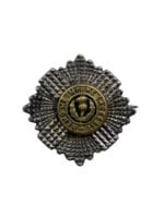 British Scots Guards Officers Silver Lapel Badge