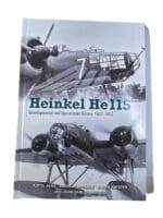 WW2 German Luftwaffe Heinkel He 115 Hard Cover Reference Book