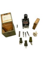 WW1 Canadian CEF Battalion Level Signal Lamp in Transit Case with Spares 1914 Dated