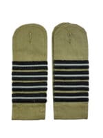 WW2 Canadian RCAF Group Captain Officers Tropical Shirt Slip Ons Rank Insignia Pair