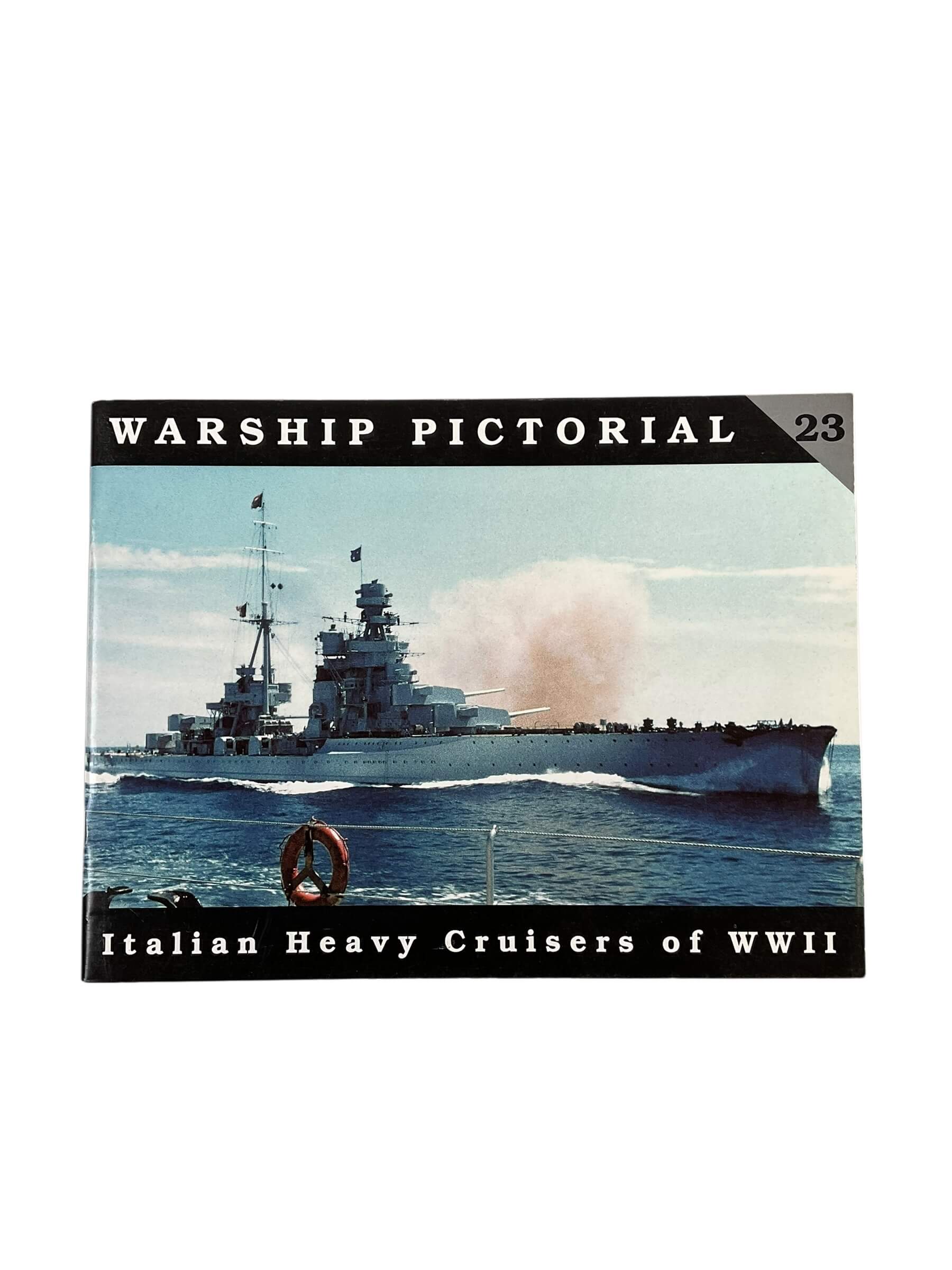WW2 Italian Heavy Cruisers Warship Pictorial Reference Book WW2 Italian Heavy Cruisers Warship Pictorial Reference Book
