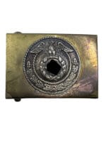 WW2 German SA Brass Belt Buckle Small Version WW2 German SA Brass Belt Buckle Small Version
