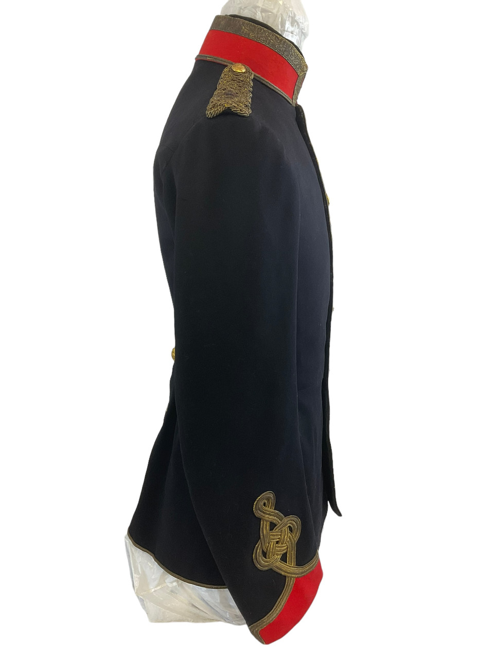 British Derbyshire Yeomanry Officers Uniform Jacket with Trousers Named British Derbyshire Yeomanry Officers Uniform Jacket with Trousers Named