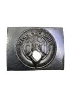 WW2 German Hitler Youth Steel Belt Buckle Assman Marked WW2 German Hitler Youth Steel Belt Buckle Assman Marked