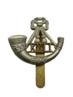 WW2 British KSLI Kings Shropshire Light Infantry Cap Badge